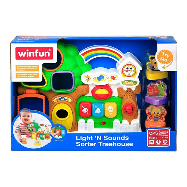 Winfun Light N Sounds Sorter TreehouseInteractive Learning Toy