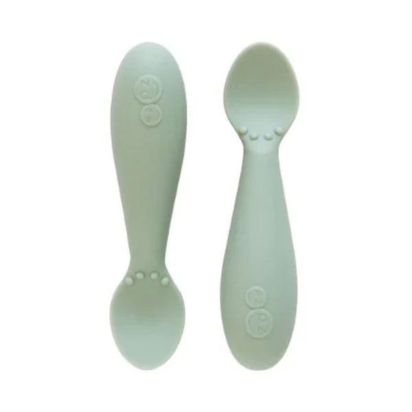 EzPz Tiny Spoon for Babies/Infants - Sage - Dezine Kids