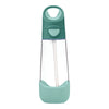 B.Box Tritan Straw Drink Bottle 600 ml - Emerald Forest Green