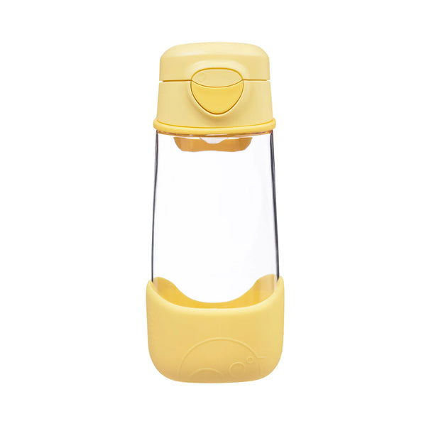 B.Box Tritan Sport Spout Drink Bottle, 450 ml - Lemon Twist Yellow