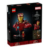 Lego Marvel Iron Man MK4 Bust, Buildable Model for Adults