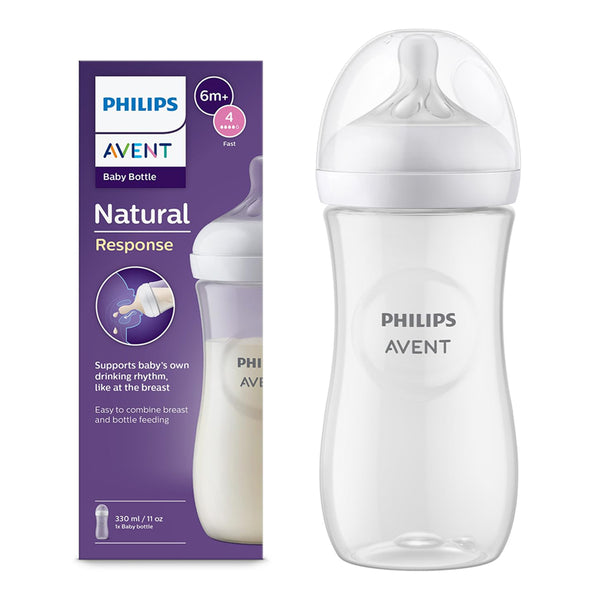 Philips Avent Feeding Bottle With Natural Response Nipple - 330 ml