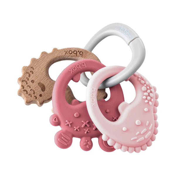 B.Box Trio Teether - Blush