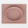EzPz Tiny Plate 100% Food Grade Silicone Suction Plate - Blush
