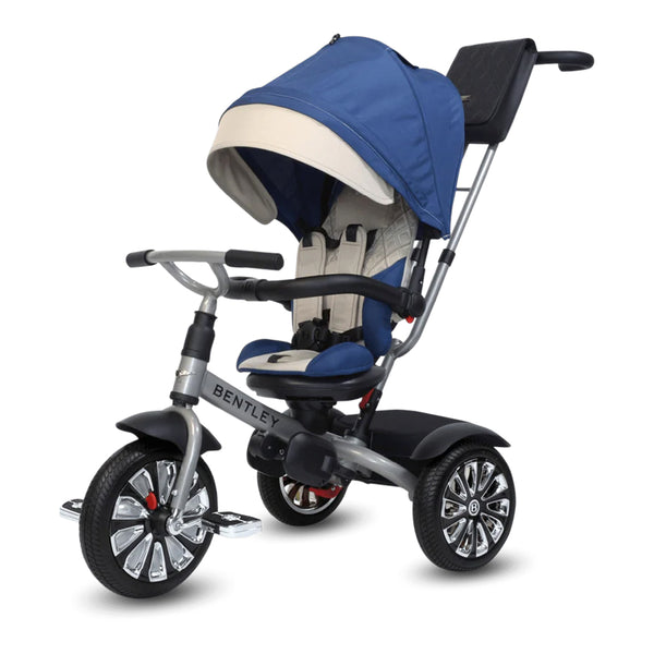 Bentley 6 in 1 Baby Stroller Mullinerr - Cool Stone Grey - Dezine Kids