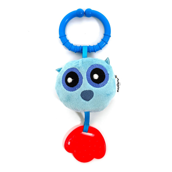 Nuluv Soft Rattles & Teether Toy - Owl