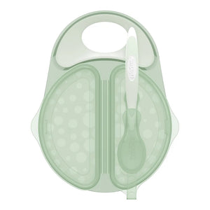 Dr.Browns Travel Fresh Bowl and Spoon - Light Green