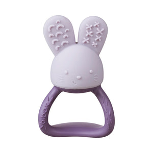 B.Box Chill Plus Fill Bunny Teether - Peony Purple