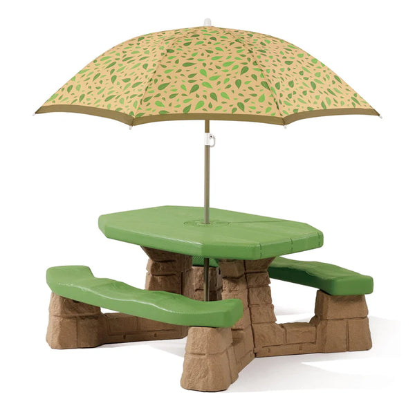 Step2 Naturally Playful Picnic Table with Umbrella