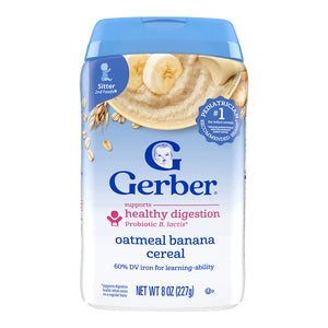 Gerber Cereal for Sitters, 6+ months - Oatmeal Banana