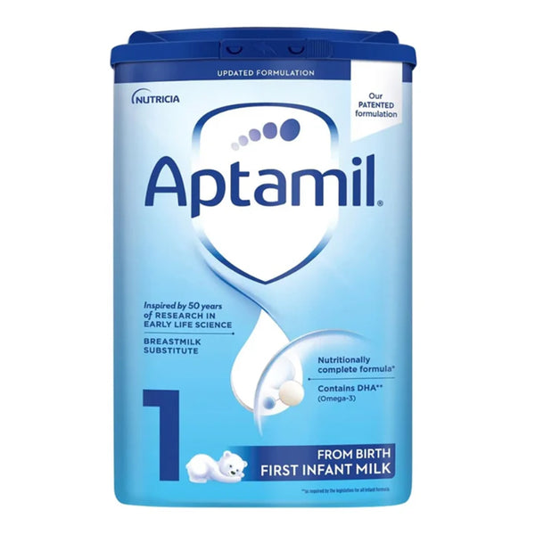 Aptamil First Infant Milk Formula Stage 1, 0-6 Months 800g - Dezine Kids