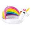 Intex Unicorn Design Baby Pool with Soft Floor Bottom and Built In Sunshade - Dezine Kids