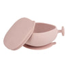 B.Box Silicone Bowl Plus Lid With Suction Base - Blush Pink