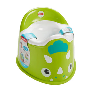 Fisher Price Character Potty Chair with Splash Guard, 12 to 36M - Dino