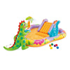 Intex Dino Park Play Center, Inflatable Kids Pool with Water Sprayer and Slide, Ages 3+ - Dezine Kids