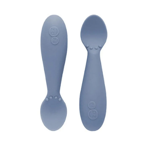 EzPz Tiny Spoon for Babies/Infants - Indigo - Dezine Kids