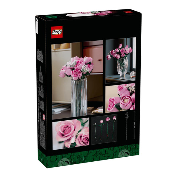 Lego Botanicals Bouquet of Pink Roses, Decorative Flowers