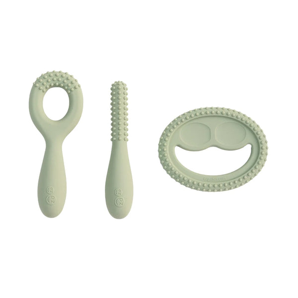 EzPz Oral Development Tools for Babies/Infants - sage - Dezine Kids