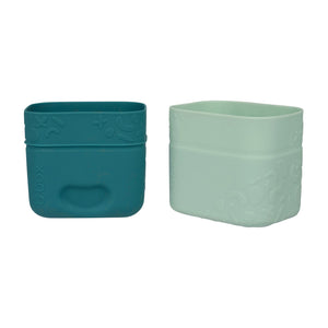 B.Box Snack Cups - Emerald Forest Green