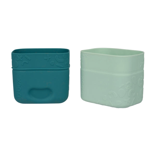 B.Box Snack Cups - Emerald Forest Green
