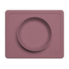 EzPz Mini Bowl 100% Food Grade Silicone Suction Bowl, Non Slip, BPA Free - Mauve