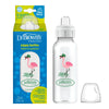 Dr.Browns Milestones Narrow Sippy Bottle (6m+) 8oz/250 ml - Flamingo - Dezine Kids