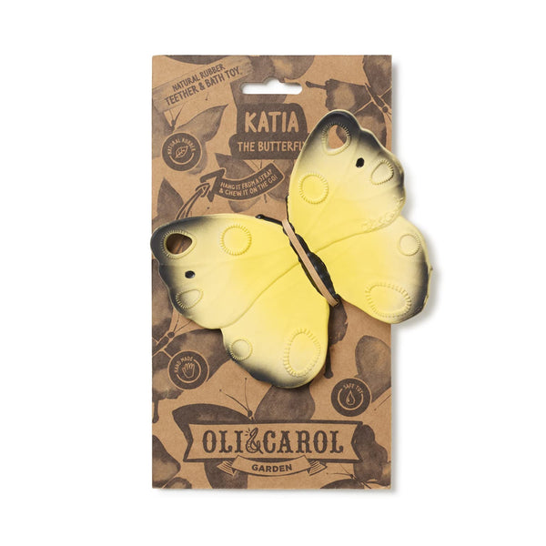 Oli & Carol Katia The Butterfly Natural Rubber Teether