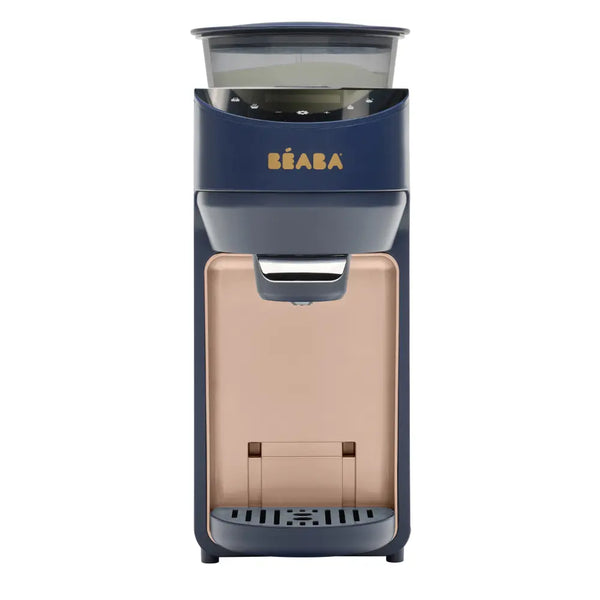 Beaba Milkeo Plus Automatic Baby Bottle Maker & Formula Dispenser with Smart Touchscreen, Multiple Temperature Settings - Night Blue