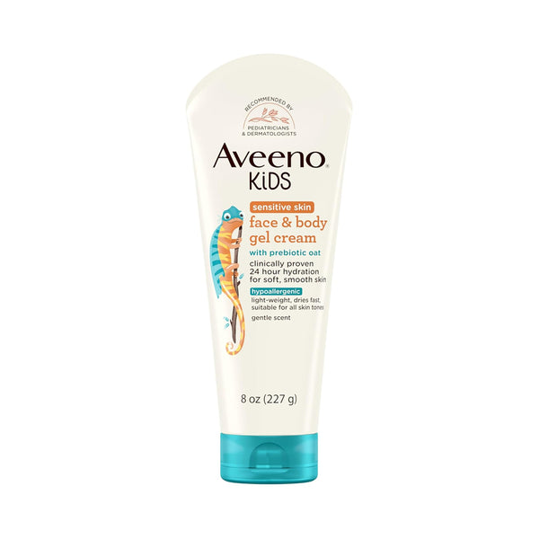 Aveeno Baby Sensitive Skin Face & Body Gel Cream - 227g