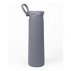 Kicups Stainless Steel Water Bottle Insulated Sipper FlexiFlow Water Bottle Travel Gym School Thurmus Hot and Cold bottle Grey - 750 ml