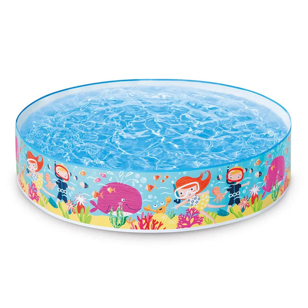 Intex Snapset Animal Adventure Kiddie Pool - Dezine Kids