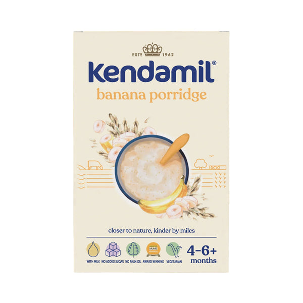Kendamil Banana Porridge Baby Cereal 4-6 Months+ 150g