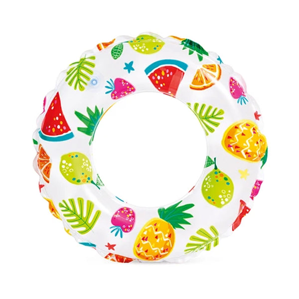 Intex Lively Print Inflatable Swim Ring - Dezine Kids