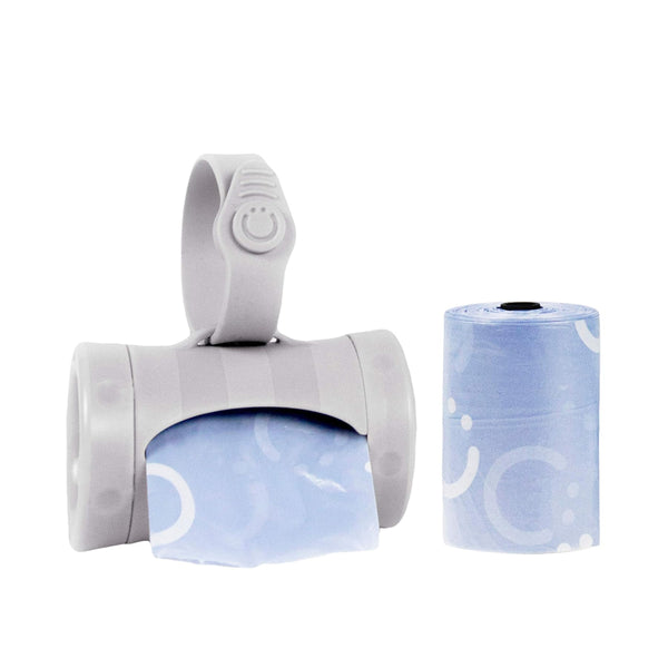 Ubbi On The Go Bag Dispenser - White