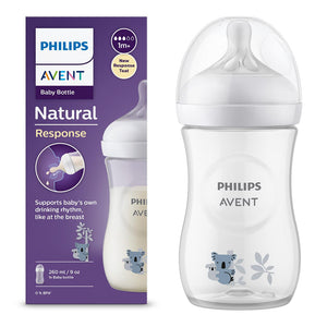 Philips Avent Natural Response Bottle, 260ml - Koala