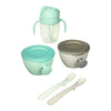 Skip Hop Easy Feed Mealtime Set - Teal & Grey