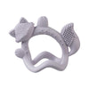 B.Box Silicone Wrist Teether Fox- Peony Purple