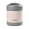 Beaba Stainless Steel Insulated Food Jar, Isothermal Portion 300 ml - Light Pink