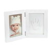 Dooky Gift Set Handprint Double Frame And Memory Box - White