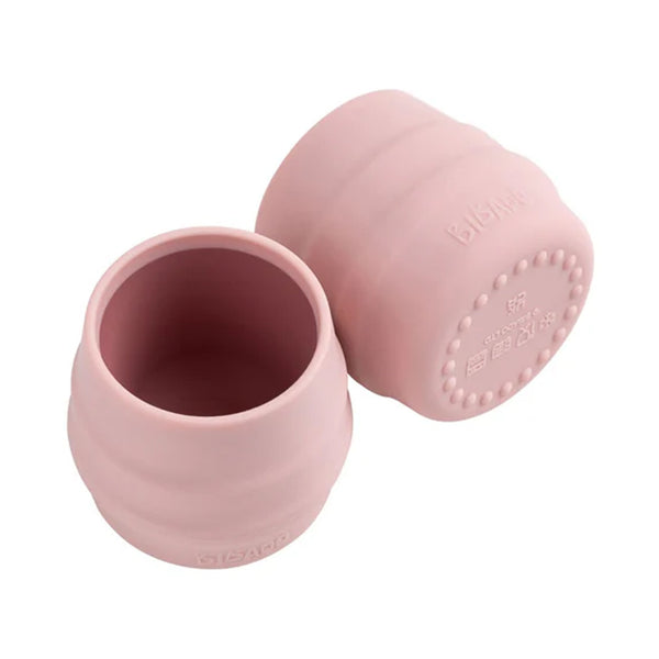 Bibado Sippit Silicone Open Drinking Cup, Pack of 2 - Blush