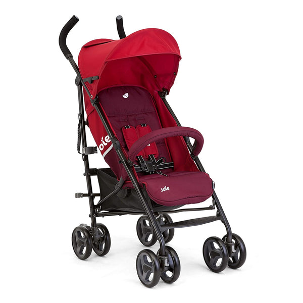 Joie Nitro LX Lightweight Baby Stroller for 0 to 3Y (Upto 15Kg) - Cherry - Dezine Kids