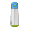 B.Box Insulated Sport Spout Drink Water Bottle 500 ml - Ocean Breeze Blue Green