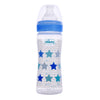Chicco Well Being 2M+ Medium Flow Baby Bottle 250ml - Blue