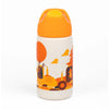 Kicups Little Cup Stainless Steel Insulated Straw Bottle with Slider Lid 350ml - Little Builders