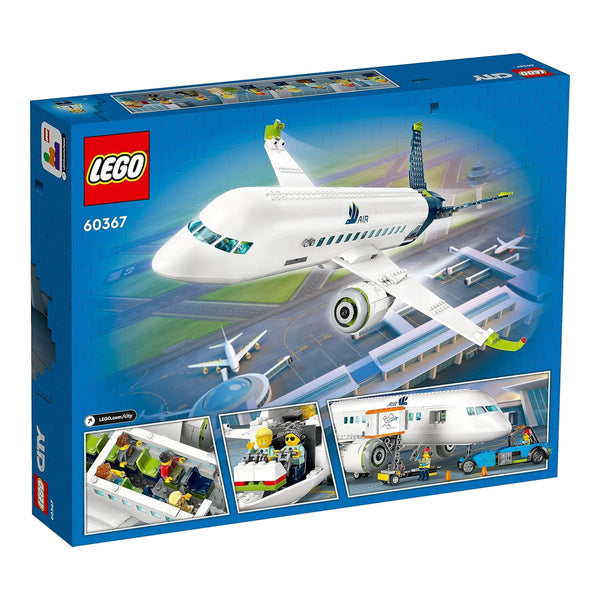 Lego City Passenger Airplane Building Toy Set - Dezine Kids