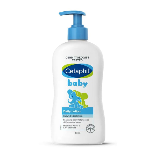 Cetaphil Baby Daily Lotion with Shea Butter, Vitamin E & Pro-Vitamin B5 - 400 ml