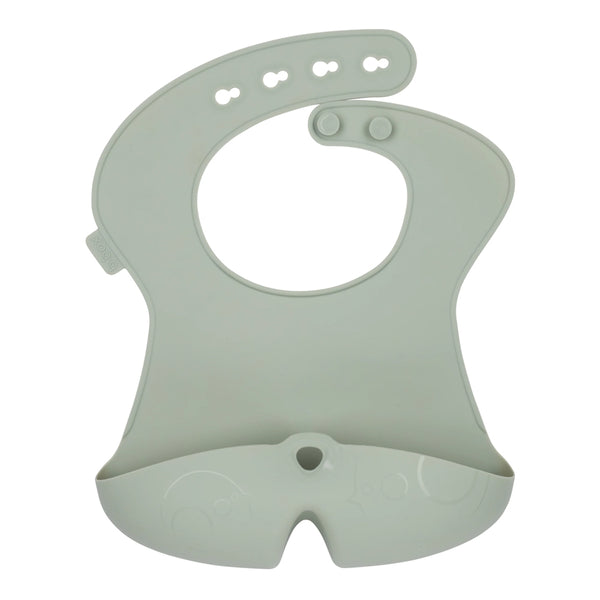 B.Box Silicone Bib - Sage Green