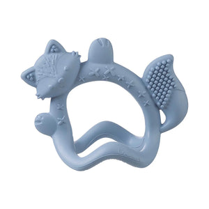 B.Box Silicone Wrist Teether Fox - Lullaby Blue