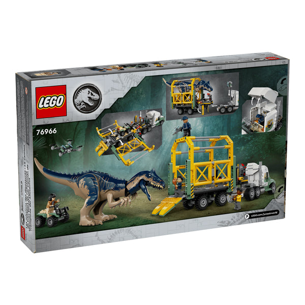 Lego Jurassic World Dinosaur Missions: Allosaurus Transport Truck