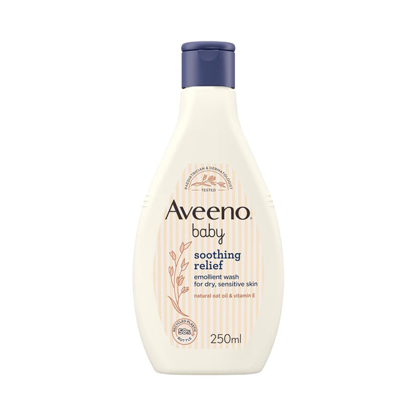 Aveeno Baby Soothing Relief Emollient Wash - 250ml